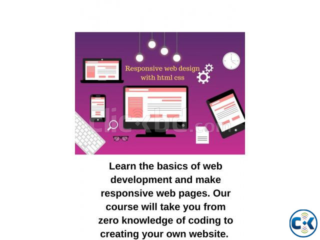 responsive design course with html and css large image 0