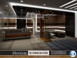 Modern reception ceiling & Certain areas like the reception