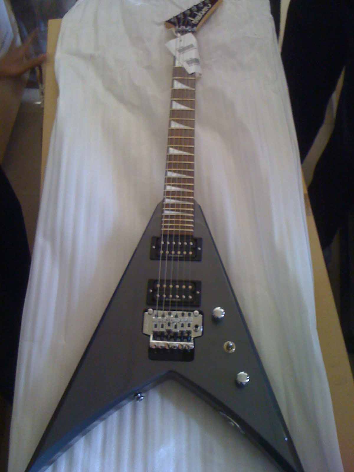 Brand new Jackson KVX10 gun metal grey for sale large image 0