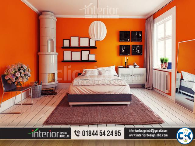 Flat Bedroom Interior Design in Bangladesh large image 2