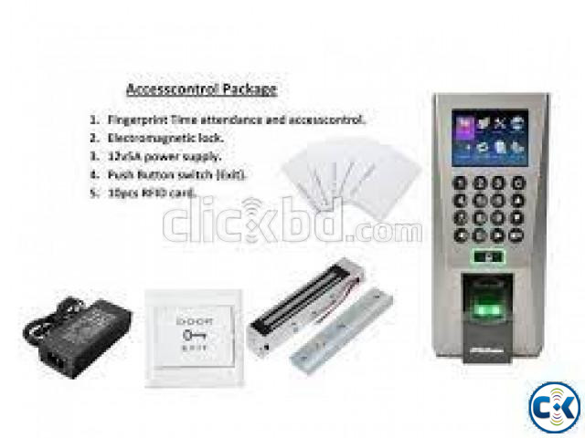 Fingerprint Card system door lock accesscontrol Price in bd large image 0
