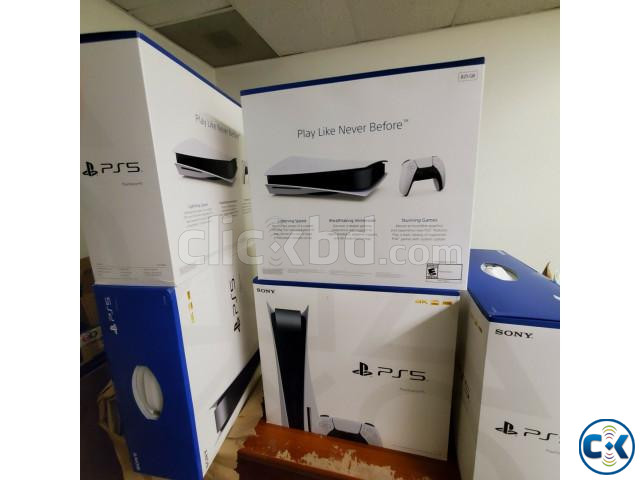 Sony Playstation 5 PS5 Console Disc Version large image 1