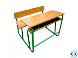 Steel School Bench