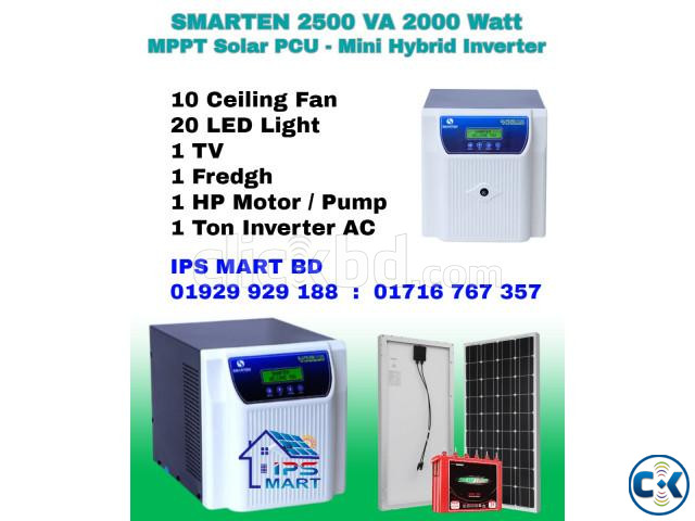 Smarten Solar IPS MPPT 2500 VA 2000 Watt large image 0