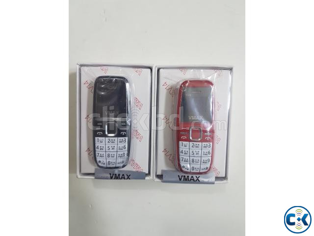 VMAX V14 Super Mini Dual Sim Phone 750mAh Battery With Warra large image 1