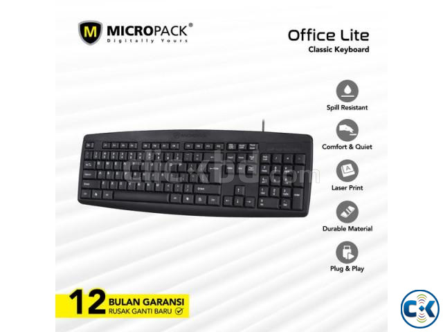 Micropack K203 Wired Official Keyboard large image 0