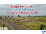 Plot sell at Uttara sector-16