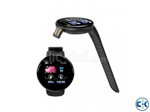 AR-18 Smartwatch Blood Pressure Round Smartwatch Waterproof large image 0