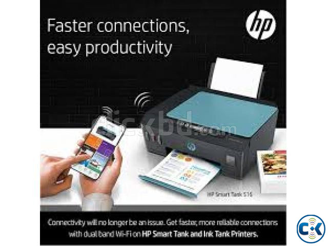 HP Smart 4-Color Ink Tank 516 Wireless All-in-One Ready Prin large image 1