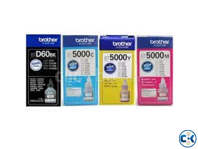 Brother 4-Color Original BTD60BK BT5000 Refill Ink FullSet large image 0