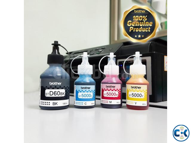 Brother 4-Color Original BTD60BK BT5000 Refill Ink FullSet large image 3