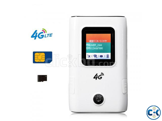 4G Wifi Pocket Router 6000mAH Power Bank With Sim Card Slot large image 0