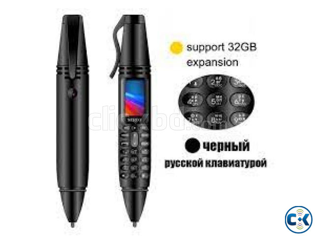 Cell Phone Dual SIM Card GSM Pen Shaped Mobile mini Phone large image 1