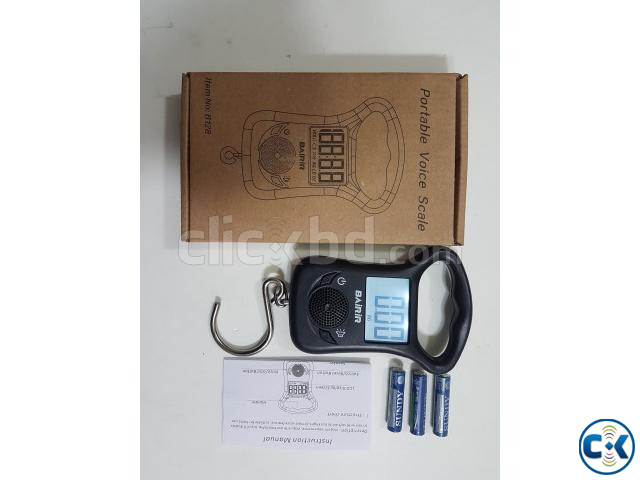 Digital Voice Weight Scale 30kg large image 2