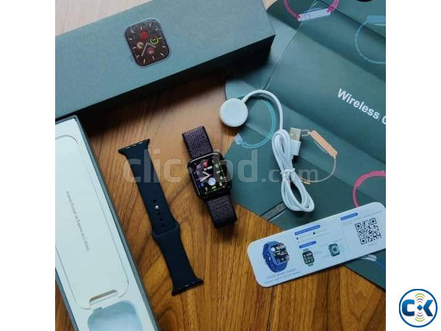 Fk99 Smart watch Dual Belt Full Display Water Proof Calling large image 1