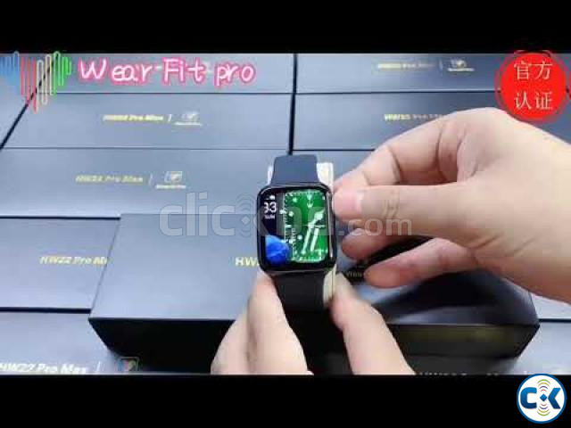 HW22 PRO Max Smart watch Fitness Tracker Wireless Charger Wa large image 1