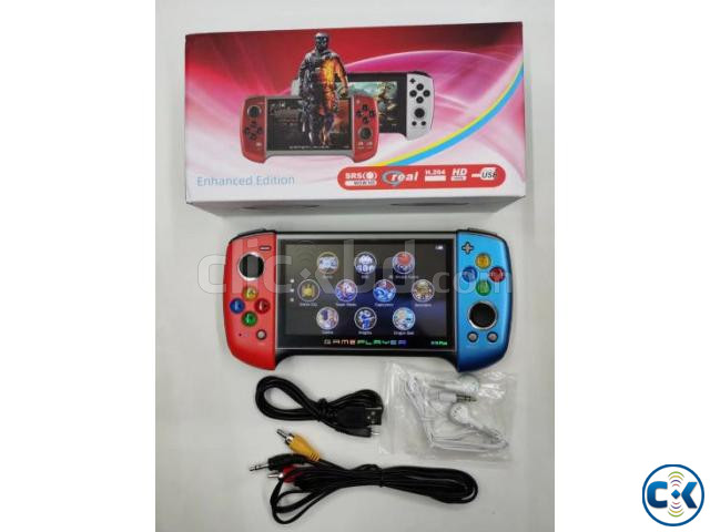 X19 Plus Game Player Handheld Game Console 5.1 Inch Large Sc large image 0