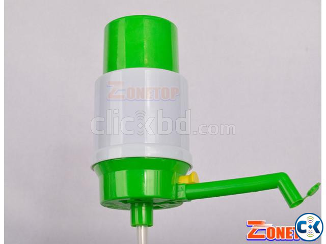 20 liter Plastic Manual Air Hand Pressure Drinking Water Dis large image 1