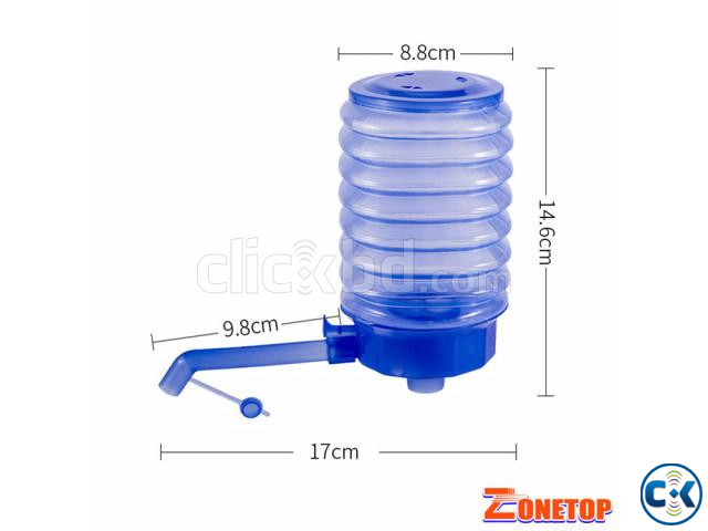 20 liter Plastic Manual Air Hand Pressure Drinking Water Dis large image 0