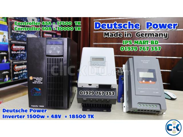 Deutsche Power MPPT Solar Charge Controller 45A 60A Germany large image 0