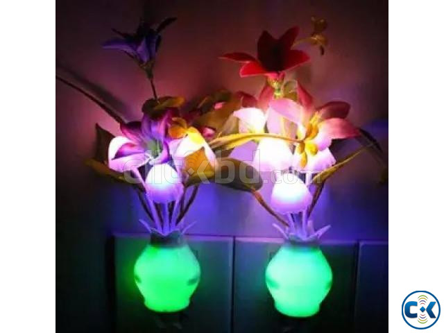 LED sensor Mushroom Night Light Lamp large image 1