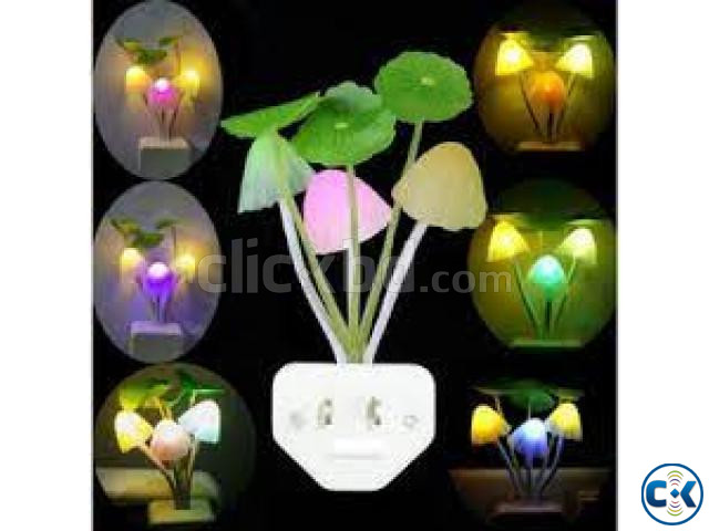 LED sensor Mushroom Night Light Lamp large image 3