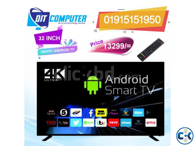 NEW OFFER SMART 32 ANDROID LED TV WITH WIFI large image 0