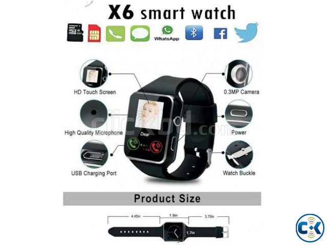 X6 Smart Watch large image 4
