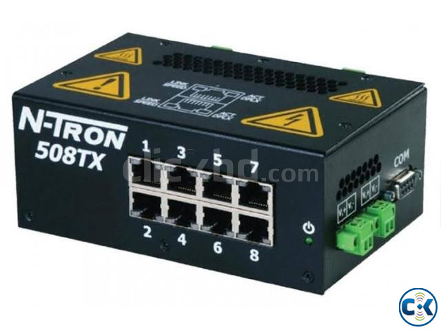 N-Tron 508FX2-A Process Control Ethernet Switch by Red Lion large image 2