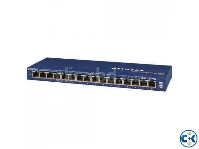 Netgear GS116 16 port gigabyte switch. large image 0