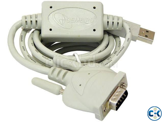 Gembird USB to RS232 DB9 serial cable. large image 0