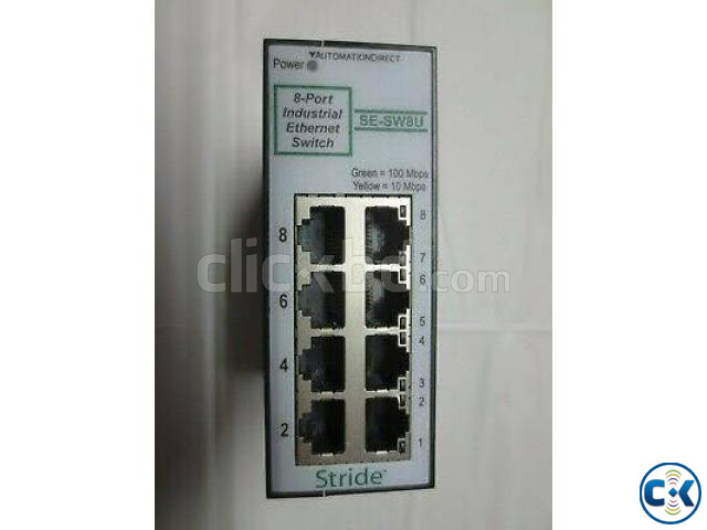 Stride by Automation Direct 8-Port Industrial Ethernet Sw large image 0