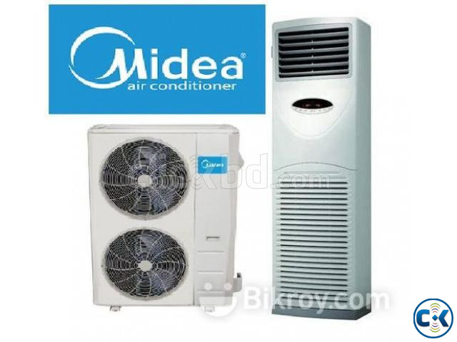 Floor Stand air conditioner Midea 5 Ton bd price large image 3