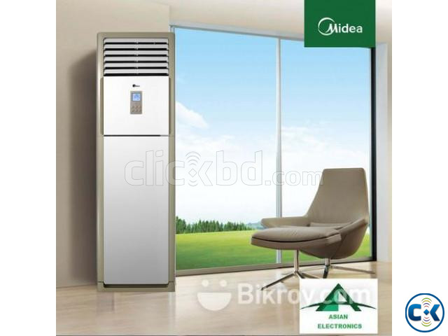 Floor Stand air conditioner Midea 5 Ton bd price large image 4
