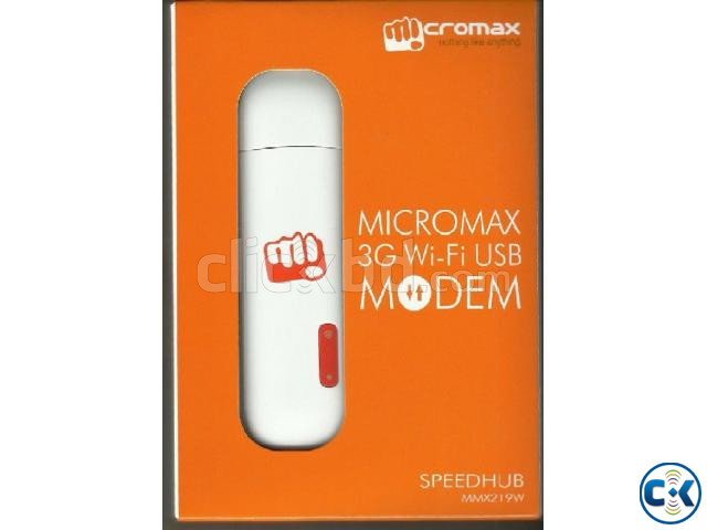 Micromax 3G Modem plus Wifi Router large image 0
