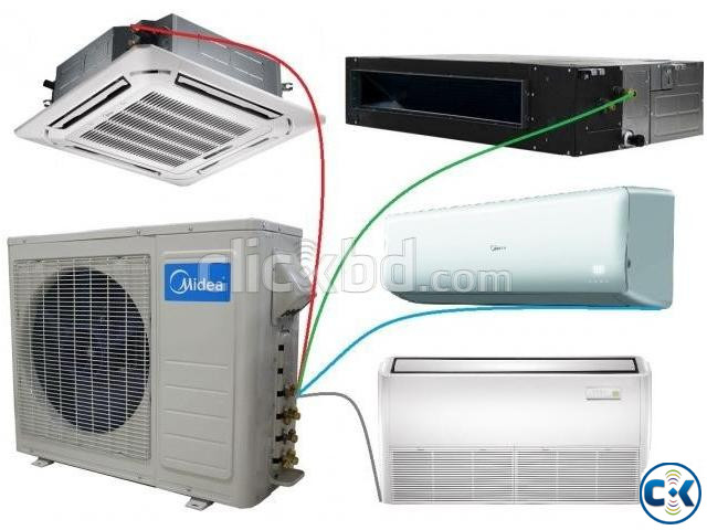 3.0 Ton Midea AC Cassette Ceiling Type Air-Conditioner large image 1