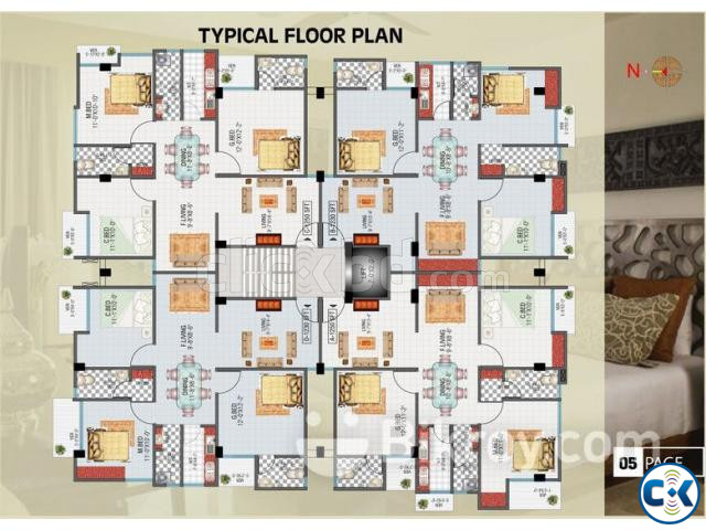1250 SFT Apartment Sale Beside Mohammadpur Almost Ready  large image 2