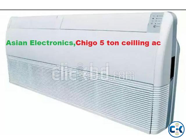 Chigo 5.0 Ton Cassette Ceilling type Ac 60000 BTU large image 1