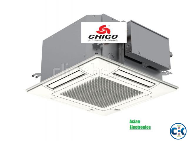 4.0 Ton Chigo 48000 BTU Cassette Ceilling type Ac large image 1