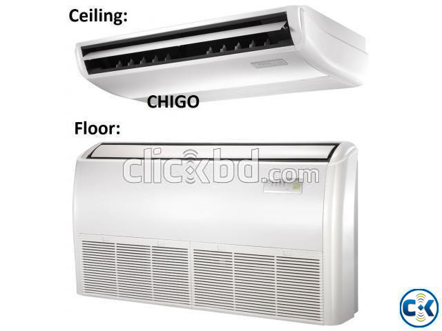 Chigo 4.0 Ton Ceilling Cassette Type Air Conditioner ac large image 0