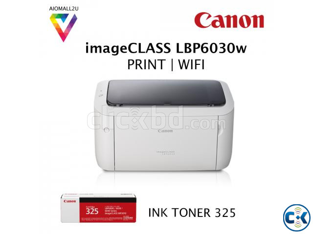 Canon imageCLASS LBP6030W Laser Black White Printer large image 0
