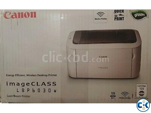 Canon imageCLASS LBP6030W Laser Black White Printer large image 1