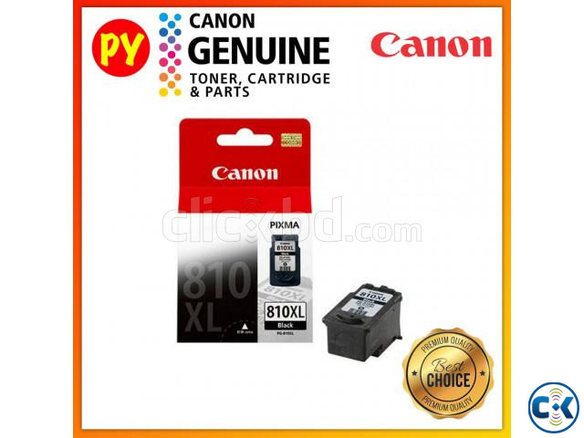 Canon Genuine PG-810XL Black Ink Single Cartridge large image 1
