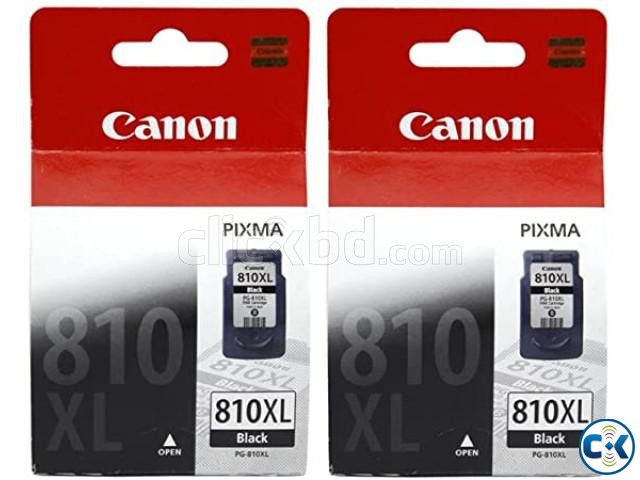 Canon Genuine PG-810XL Black Ink Single Cartridge large image 2