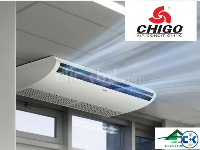 3.0 Ton Chigo Cassette Ceilling type Air Conditioner large image 1