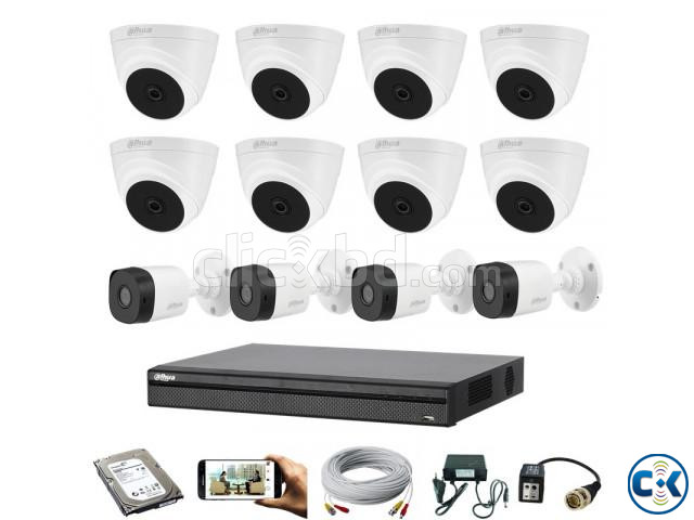 12pcs 2mp cctv camera 5 years service warranty large image 0