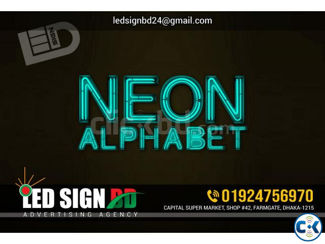 Popular Neon Letter Custom Top Quality. large image 2