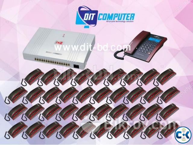 32 PCS TELEPHONE SET_LINE PABX SYSTEM 3years warranty large image 0