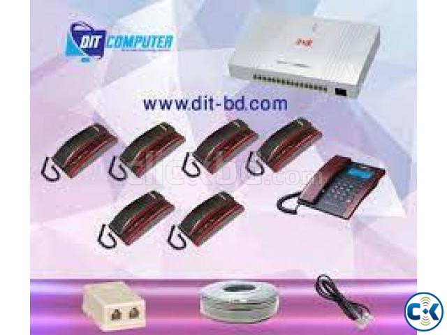 OFFER PRICE 7 PCS TELEPHONE SET 8 LINE PABX IKE PACKAGE large image 1