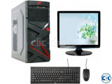 Desktop PC Intel core i5 Ram 8GB HDD 2TB 19 LED Monitor